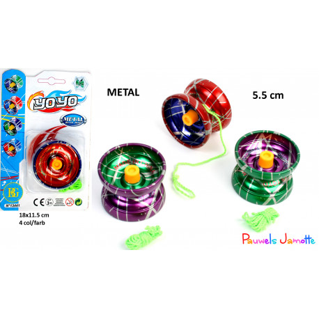 YOYO EN METAL, 5/5CM, ASST