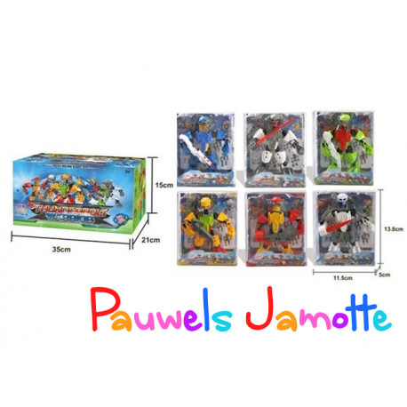 ROBOT PUZZLE, 12CM, ASST