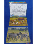 PUZZLE AVEC FEUILLE A DESSINER, 20/25, ASST, SE VEND PAR 12