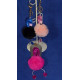 PORTE CLES FLAMINGO, 15CM, ASST