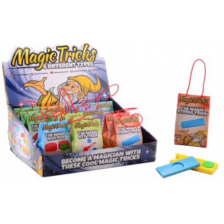 JEU DE MAGIE, 11CM, 8 ASSORTIS