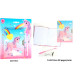 CARNET INTIME DECO LICORNE, 15CM