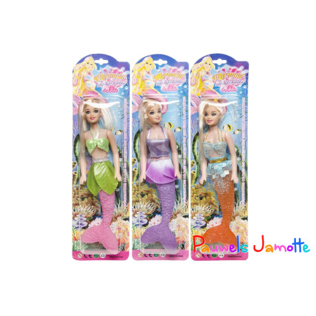 SIRENE SUR CARTE, 38CM, ASST