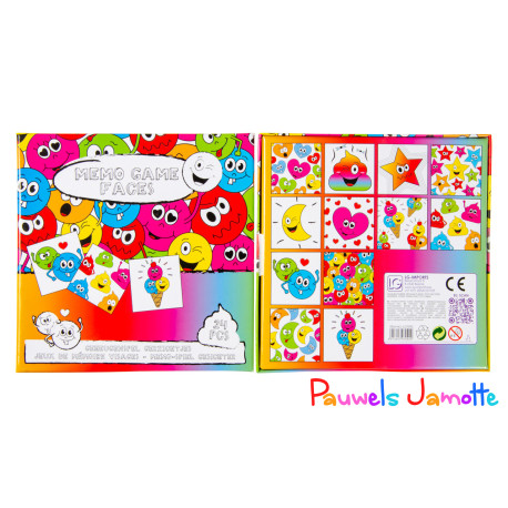 JEU DE MEMOIRE, CARTE 7/7CM