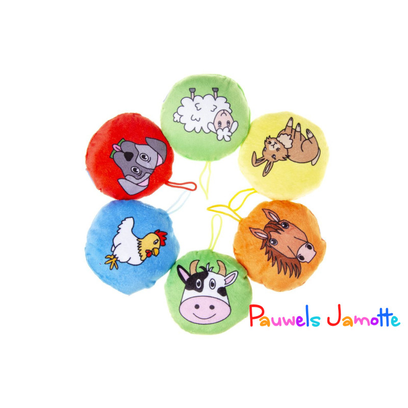 PELUCHE ANIMAUX DE LA FERME ASST SE VEND PAR 24