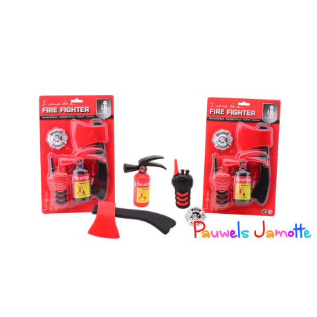 SET DE POMPIERS, 2ASST, 20CM