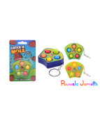 POP IT PORTE CLES SUR CARTE, 6CM