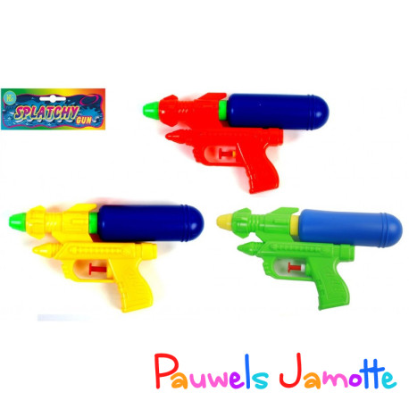 PISTOLET A EAU, 20CM, ASST, SE VEND PAR 12