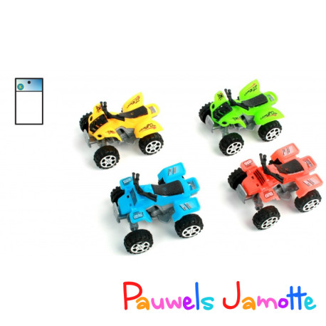 QUAD, 6.5CM, ASST, SE VEND PAR 12