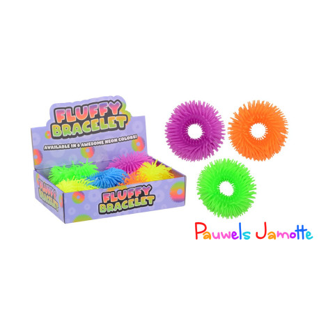 BRACELET FLUFFY, 12CM, ASST