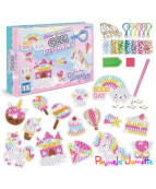 BRICOLAGE PORTE CLES DIAMANT, 20CM