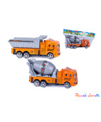 CAMION DE CONSTRUCTION, 15CM, ASST, SE VEND PAR 6