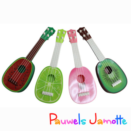 GUITARE DECO FRUIT, 33CM