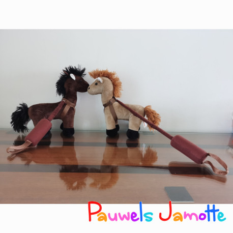 CHIEN AVEC STICK, 20CM, ASST