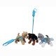 CHIEN LAISSE, 20CM, ASST