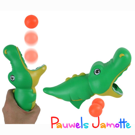 CROCODILE LANCE BALLE, 22CM