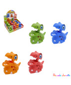 DINOSAURE PRESS & GO, 9.5CM, ASST