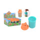 PATE PETEUSE CAPYBARA, 8CM, SE VEND PAR 12