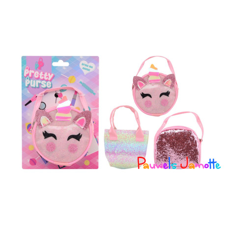 SAC GLAMOUR, 15CM, ASST