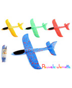 AVION EN FRIGOLITE, 24CM, ASST