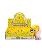 PUFFER BALL SMILEY ASST, 10CM, SE VEND PAR 12