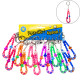 PORTE CLES BIJOUX PERLES, 10CM, ASST, SE VEND PAR 12