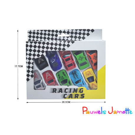 SET DE 10 VOITURES DE 5.5CM ASST