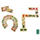 JEU DE DOMINO ANIMAUX EN BOIS, 15.5CM