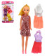 POUPEE 27CM AVEC ROBES, ASST