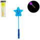 BATON LUMINEUX ETOILE, 38CM, ASST