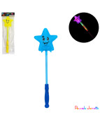 BATON LUMINEUX ETOILE, 38CM, ASST