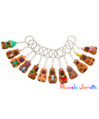 PORTE CLES CAPYBARA, 5CM, ASST, SE VEND PAR 12