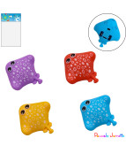 RAIE MANTA 8CM, ASST, SE VEND PAR 12