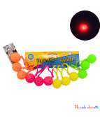 PORTE CLES BALLE LUMINEUSE, 3.5CM, ASST, SE VEND PAR 12