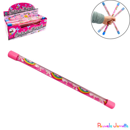 BATON MAJORETTE 31CM EAU LICORNE, ASST