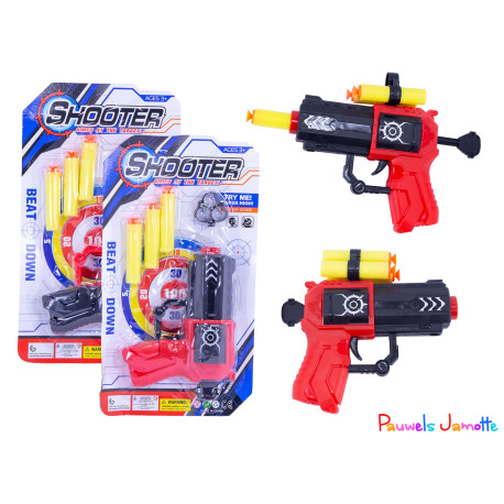 PISTOLET MOUSSE, 26CM