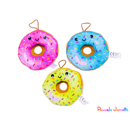 PELUCHE DONUTS ASST, 14CM, SE VEND PAR 12