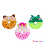 ANIMAUX DONUTS ASST, 13CM, SE VEND PAR 12