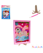 LICORNE A PEINDRE AVEC DIAMAND, 18CM, ASST, SE VEND PAR 6