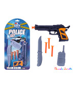 POLICE SET, 25CM, SE VEND PAR 6