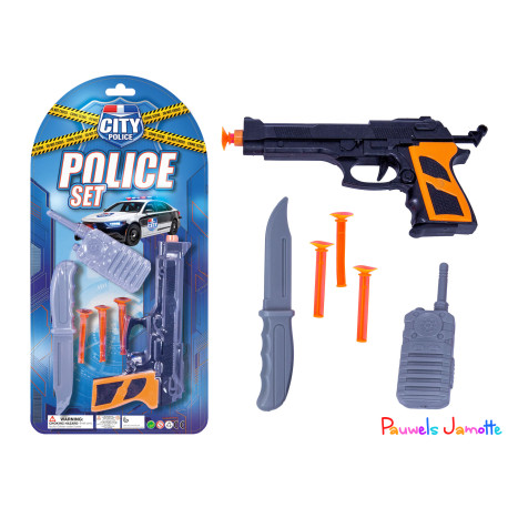 POLICE SET, 25CM, SE VEND PAR 6