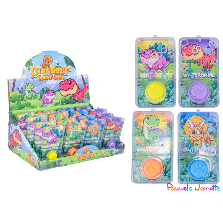 JEU D'EAU DECO DINOSAURE, 8.5CM, ASST, SE VEND PAR 12