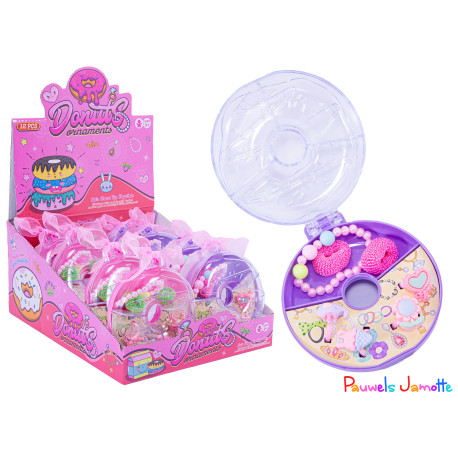 GIRL SET DONUTS, 10CM