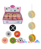 YOYO EN BOIS, 5CM, ASST
