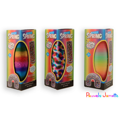 RESSORT METALIC/RAINBOW, 15CM