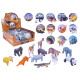 ANIMAUX EN PLASTIC, 6/8CM, ASST, SE VEND PAR 12
