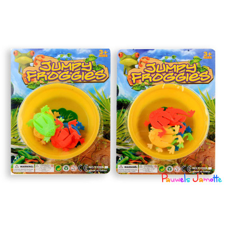 JEU DE GRENOUILLE, 10CM, SE VEND PAR 6