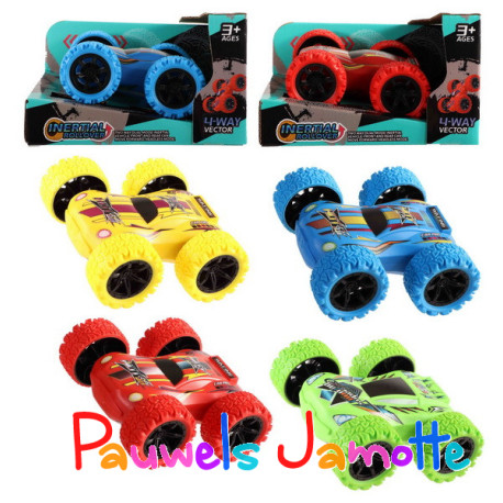 VOITURE CASCADE A FRICTION, 12CM, ASST