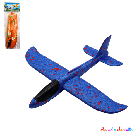 AVION EN FRIGOLITE, 24CM, ASST