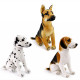CHIENS, 28CM, SE VEND PAR 3 ASST